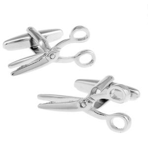 Silver Scissor Cufflinks